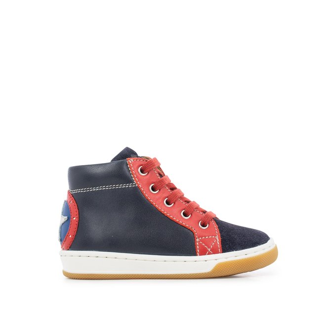 kids leather trainers