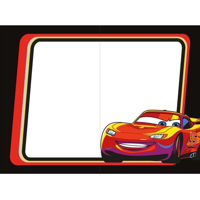 Carte Anniversaire Cars Flash Mcqueen Multicolore Draeger Paris La Redoute