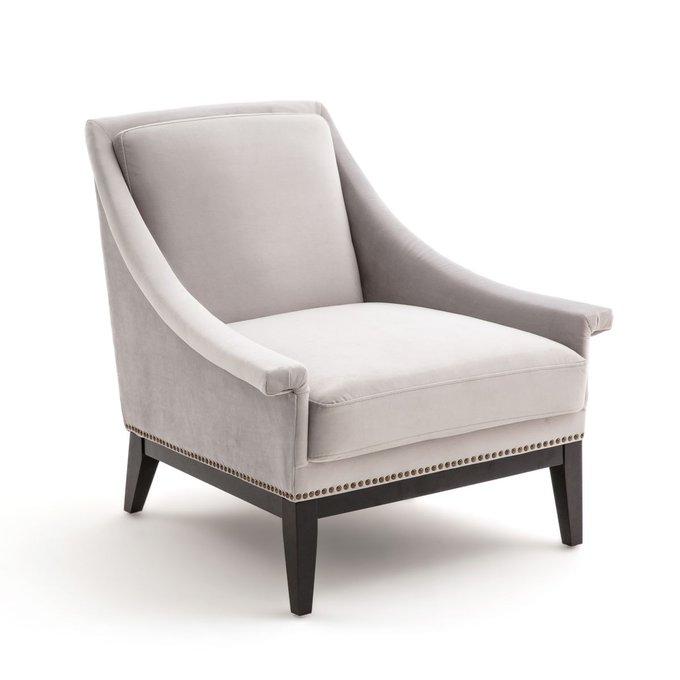 Fauteuil Demassi Gris Clair La Redoute Interieurs La Redoute