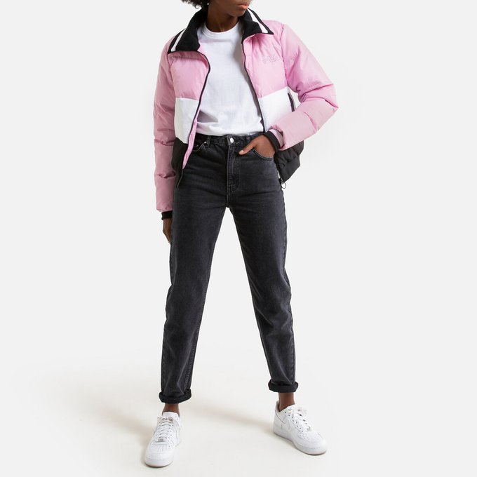 fila pink puffer jacket