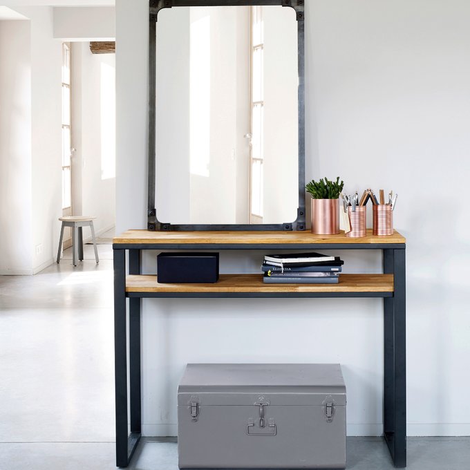 Specchio Stile Industriale Lenaig Ruggine La Redoute Interieurs