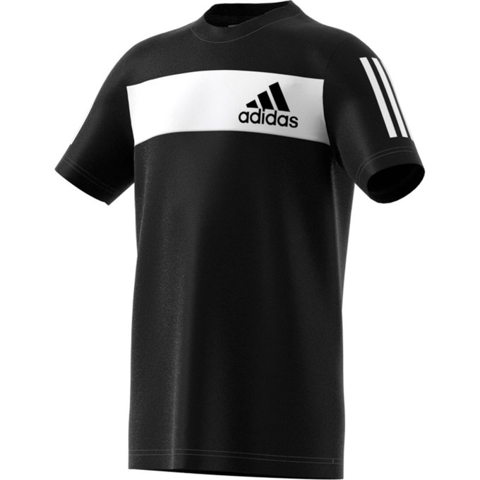 tee shirt adidas blanc et noir