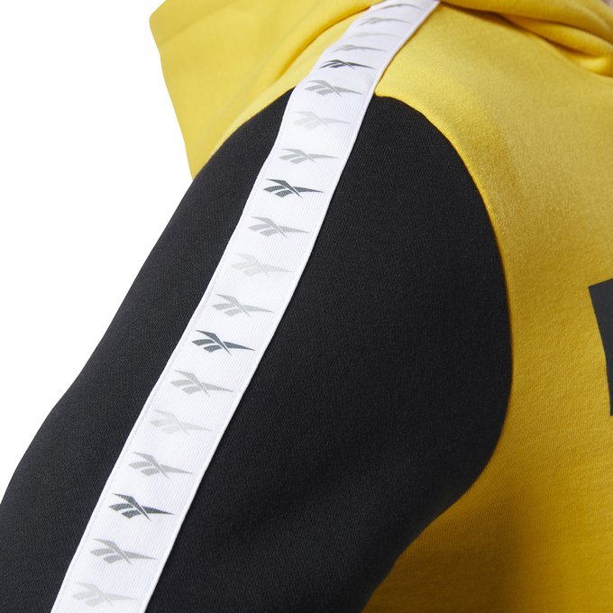 sweat reebok classic enfant jaune
