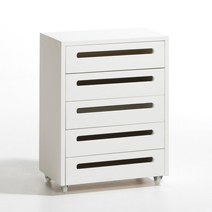 Duplex 5 Drawer Chest White Am Pm La Redoute