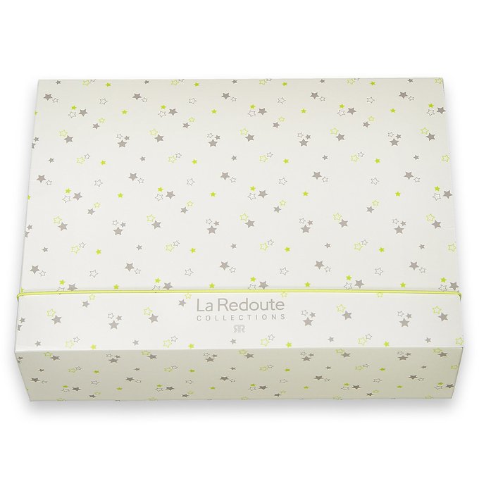 Boite Cadeau Bebe Grand Format La Redoute Collections Blanc Imprime La Redoute