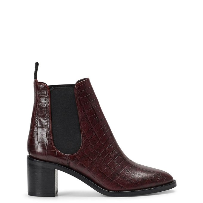 bottines bordeaux minelli