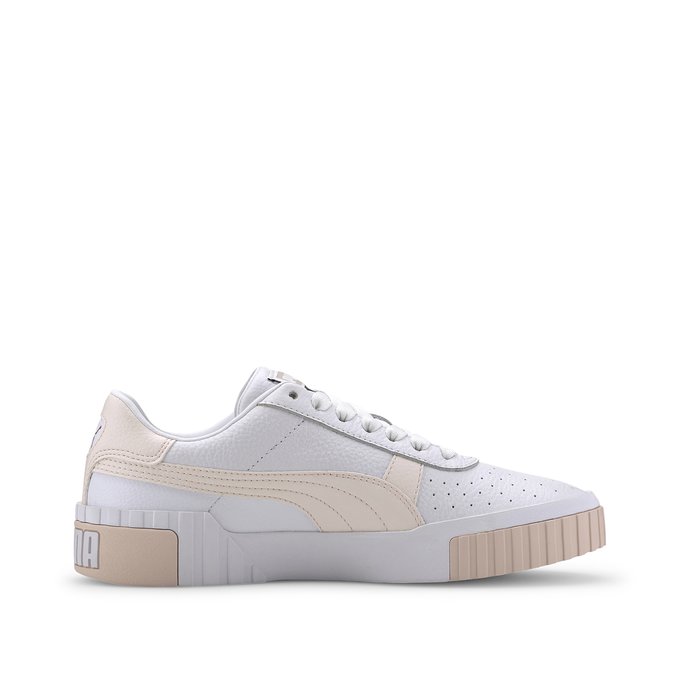 puma pale pink cali leather trainers