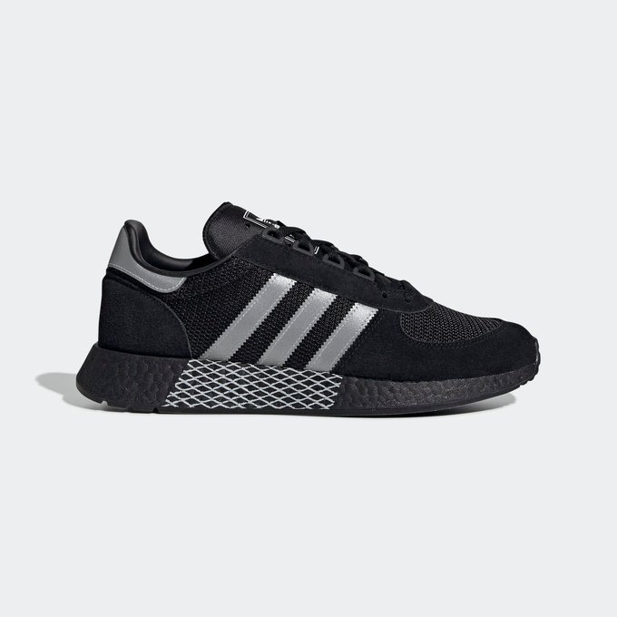 Baskets marathon tech noir Adidas Originals | La Redoute