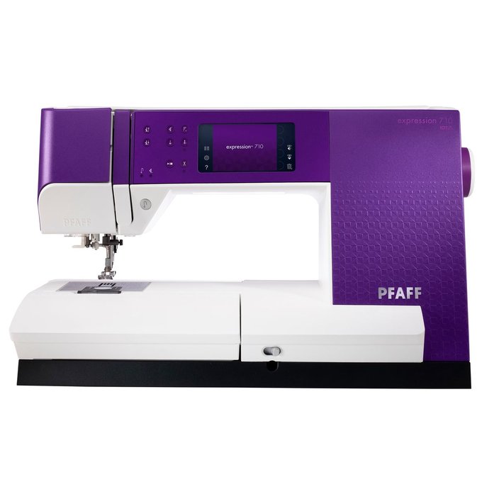Machine A Coudre Expression 710 Blanc Violet Pfaff La Redoute