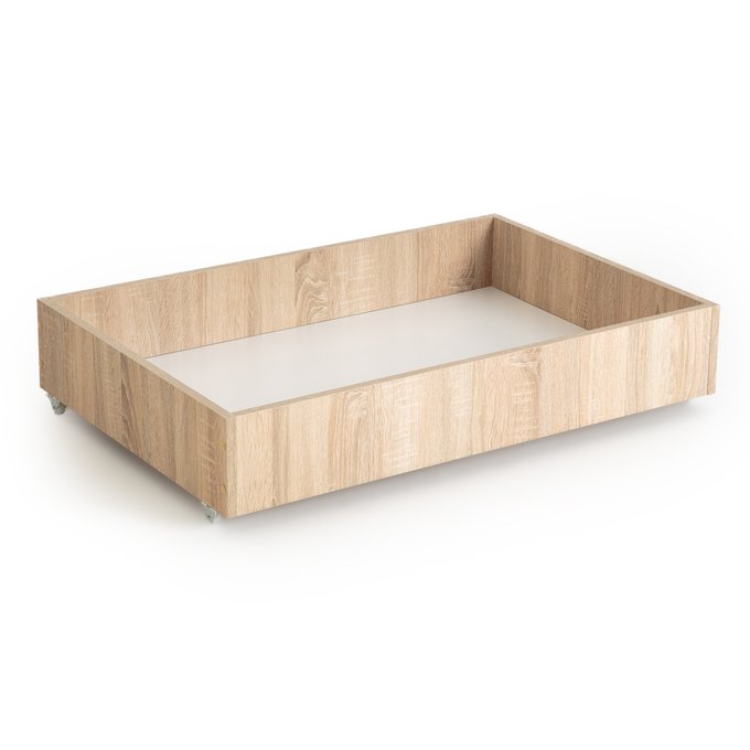 Under Bed Storage Drawer Light Beech Wood La Redoute Interieurs La Redoute