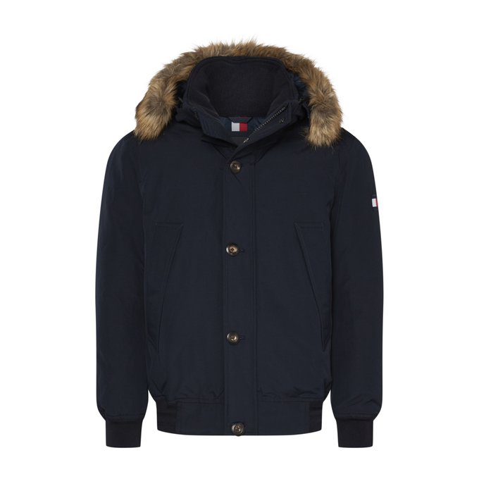 modern hooded coat tommy jeans