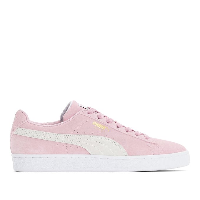 Suede classic trainers pink Puma | La Redoute