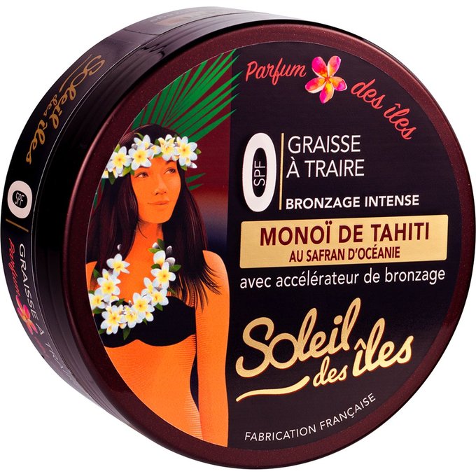 Graisse A Traire Activateur De Bronzage Au Rea Et Monoi De Tahiti Boite 150ml Soleil Des Iles La Redoute