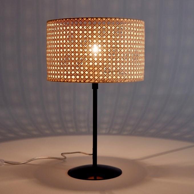 Dolkie Rattan Woven Lamp Shade, Wicker Lamp Shades For Table Lamps
