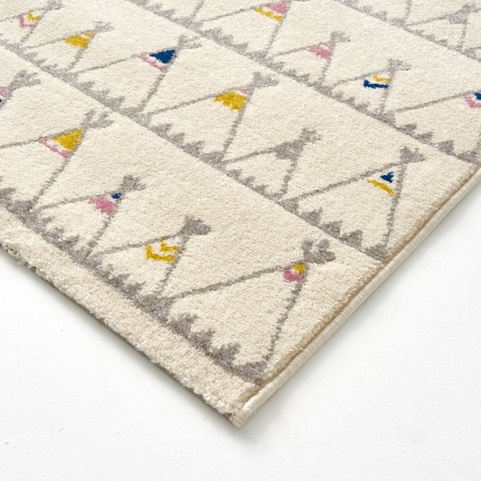 Tapis Enfant Motif Tipis Zoupiou La Redoute Interieurs Ecru La Redoute