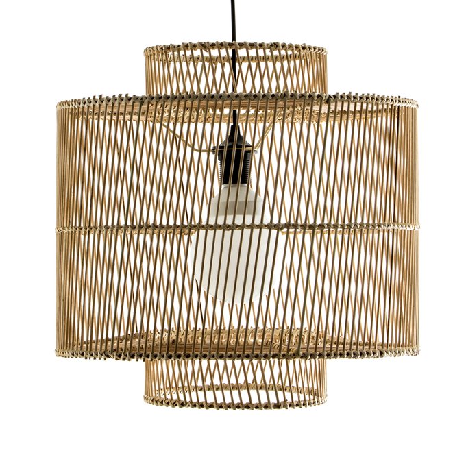 Haya Bamboo Lightshade Natural La Redoute Interieurs - Wicker Ceiling Light Shades Uk Haya Bamboo Lightshade Natural La Redoute Interieurs - Wicker Ceiling Light Shades Uk