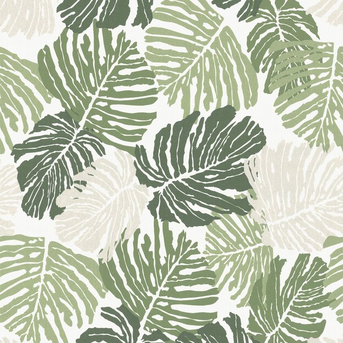 Superfresco Facile Tropical Palm Vert Papier Peint