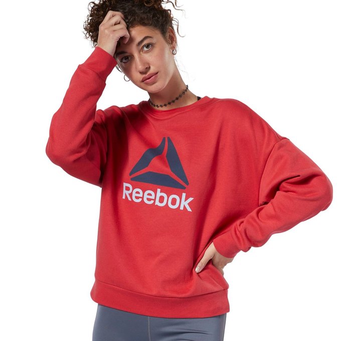 sweat reebok rouge