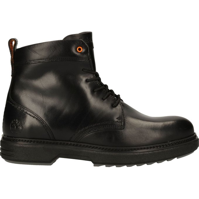 timberland cuir noir