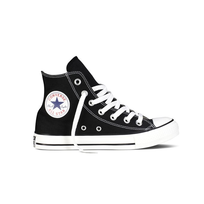 womens black converse trainers