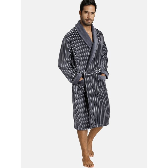 Jan Vanderstorm Homme Peignoir De Bain Garwin
