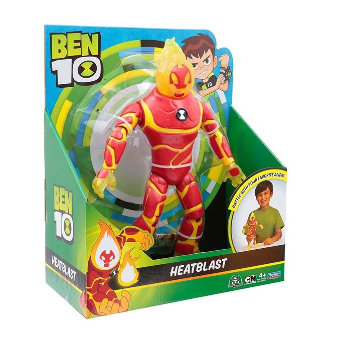 Ben10 Figurine Articulee De 25 Cm Inferno Ben 10 La Redoute