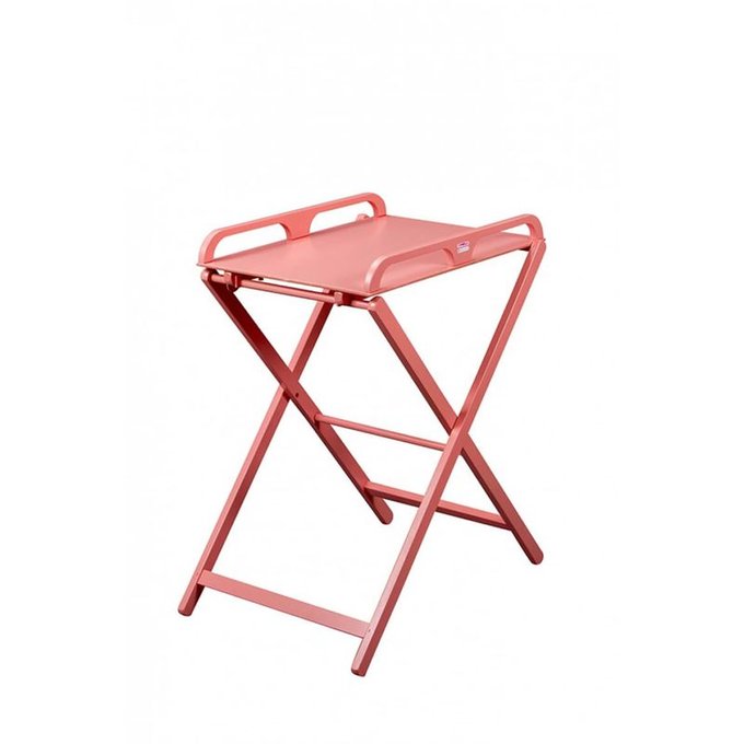 Table A Langer Pliante Jade Laque Rose Combelle La Redoute
