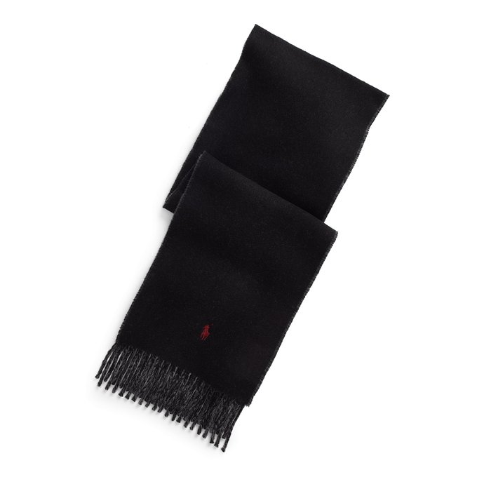 black polo scarf