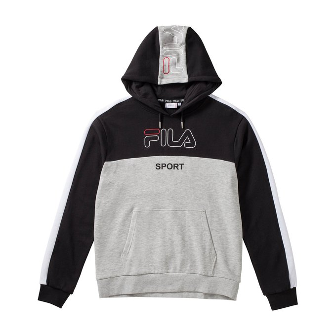 sudadera fila gris