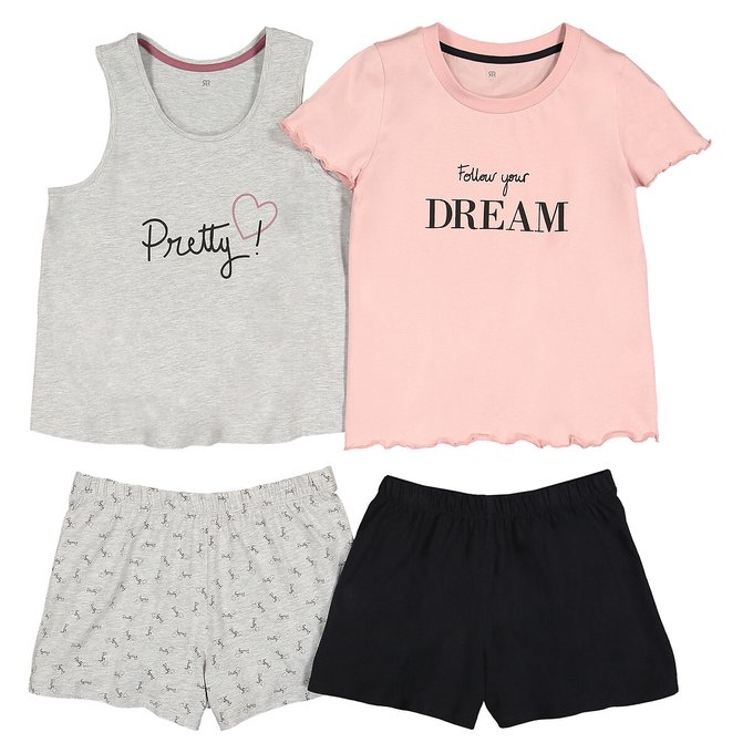 10-16 Years La Redoute Collections Big Girls Pyjamas