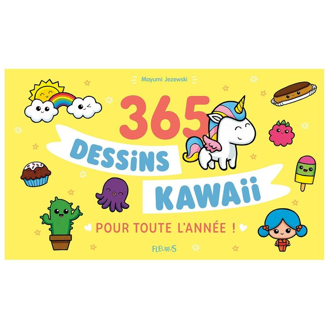365 Dessins Kawaii Pour Toute L Annee Editions Fleurus La Redoute