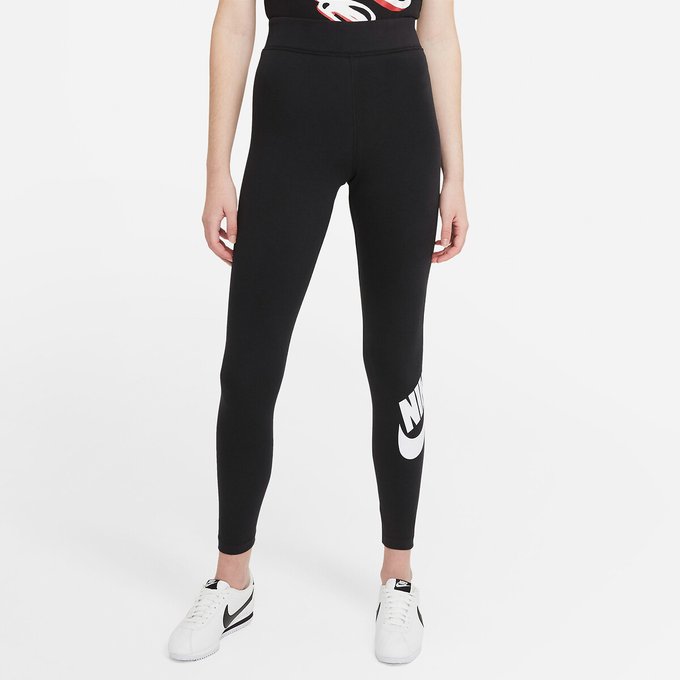 nike cotton leggings black