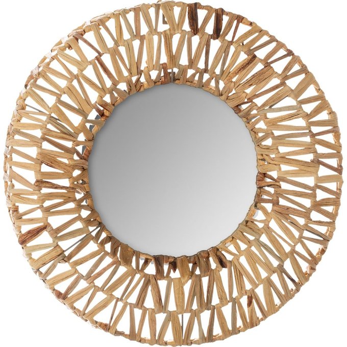 Atmosphera Lanterne Photophore Panier en Bambou H 31 cm Terre Sauvage