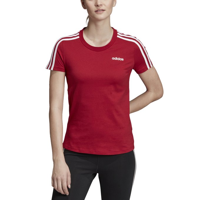 adidas 3 stripes shirt bordeaux adidas 3 stripes shirt bordeaux