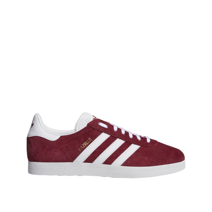 burgundy gazelle trainers