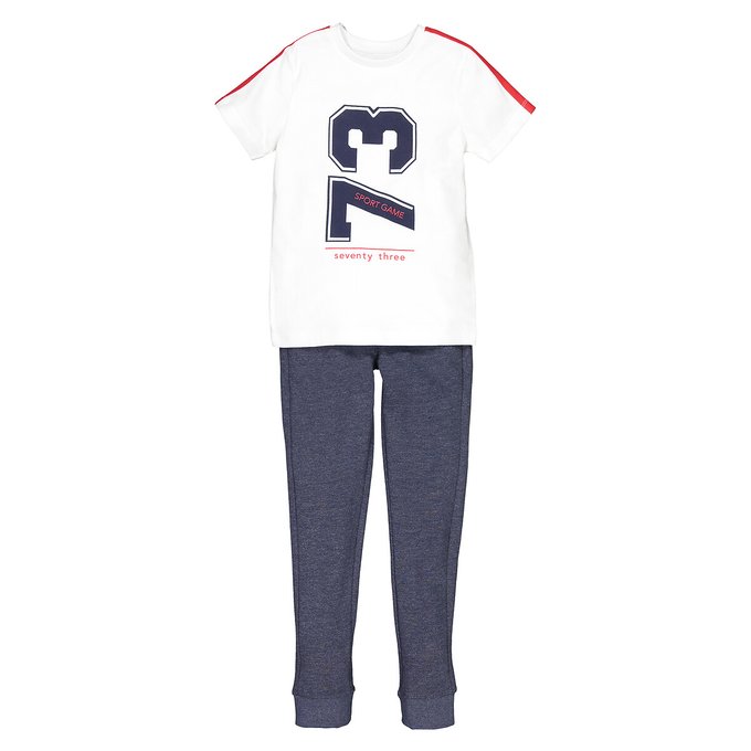 joggers and t shirt