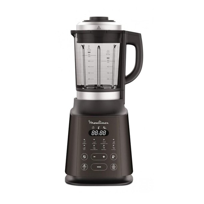 Blender chauffant 2l 1300w lm965b10 gris Moulinex | La Redoute Blender chauffant 2l 1300w lm965b10 gris Moulinex | La Redoute