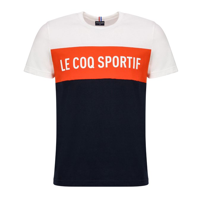tee shirt coq sportif bleu