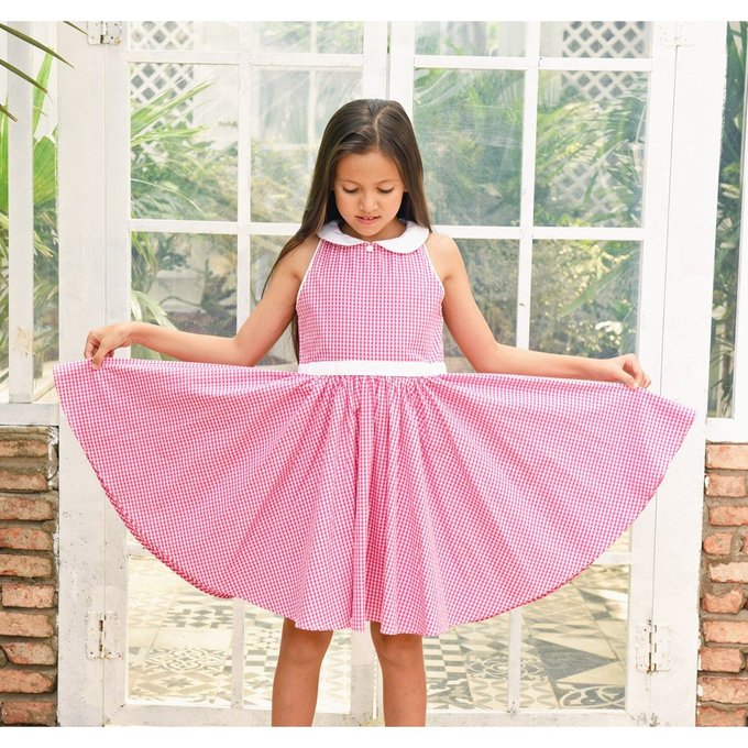 robe fille qui tourne