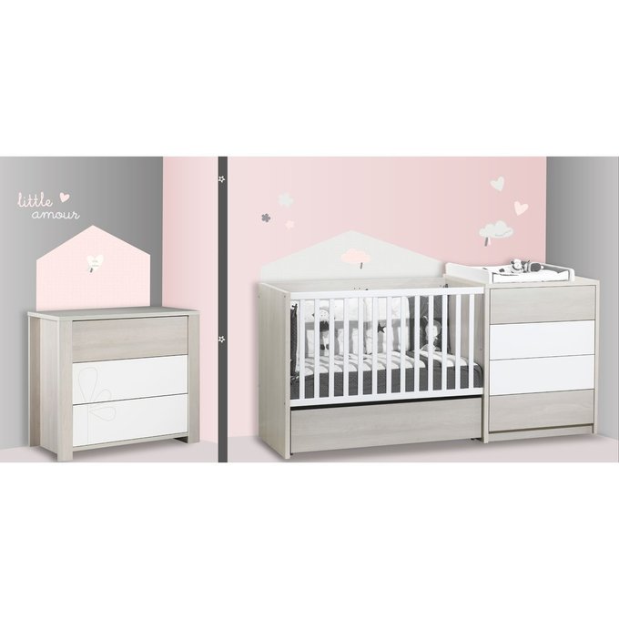 Sauthon Baby Deco Stickers Chambre Bebe Lilibelle Tours De Lit Accessoires De Literie