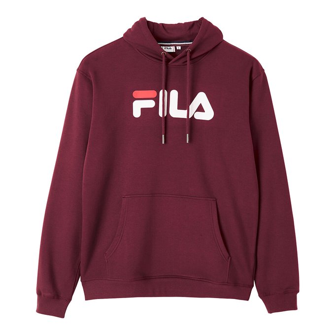 fila hoodie red white blue