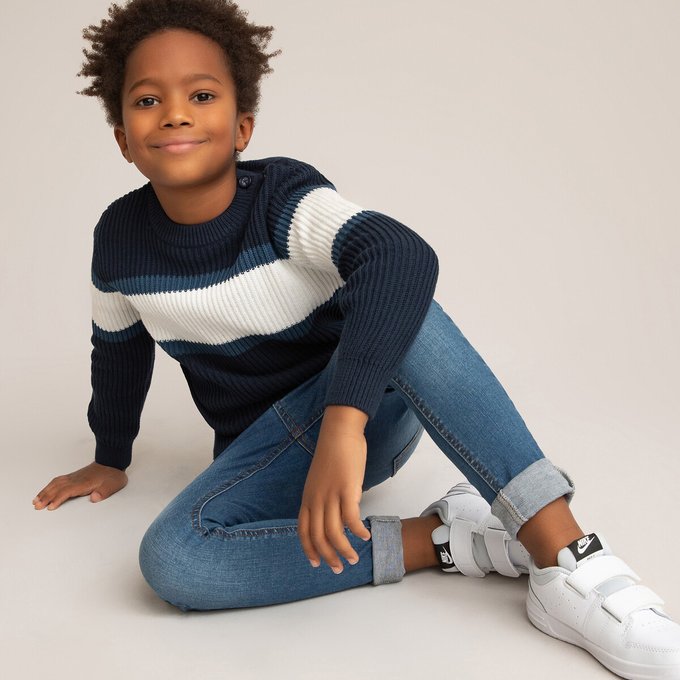 cotton chunky knit jumper