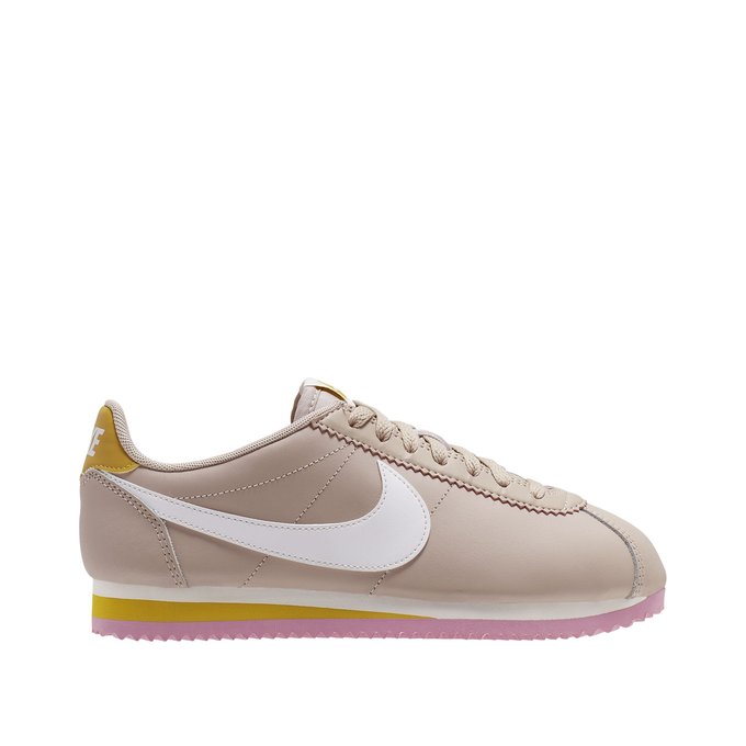 nike classic cortez beige