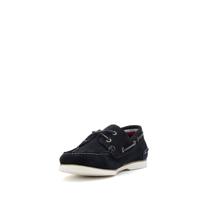 tommy hilfiger suede boat shoes