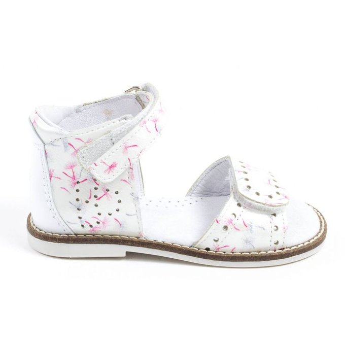 Sandales Et Nu Pieds Cuir Teodora Blanc Babybotte La Redoute