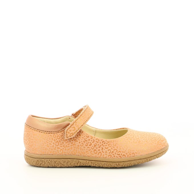 Ballerines cuir vefringe rose Kickers | La Redoute