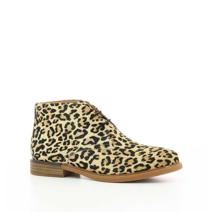 hush puppies leopard print shoes