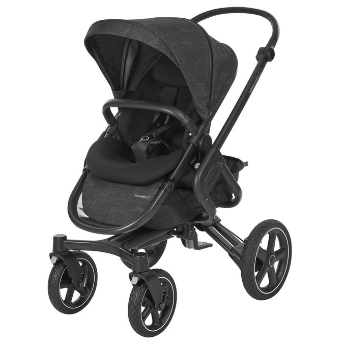 Poussette Citadine Nova 4 Roues Noir Bebe Confort La Redoute