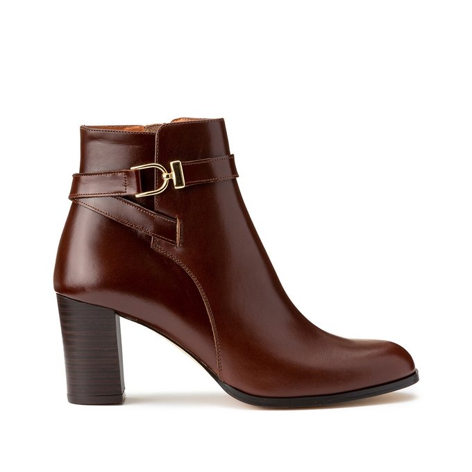 jonak lace up boots brown
