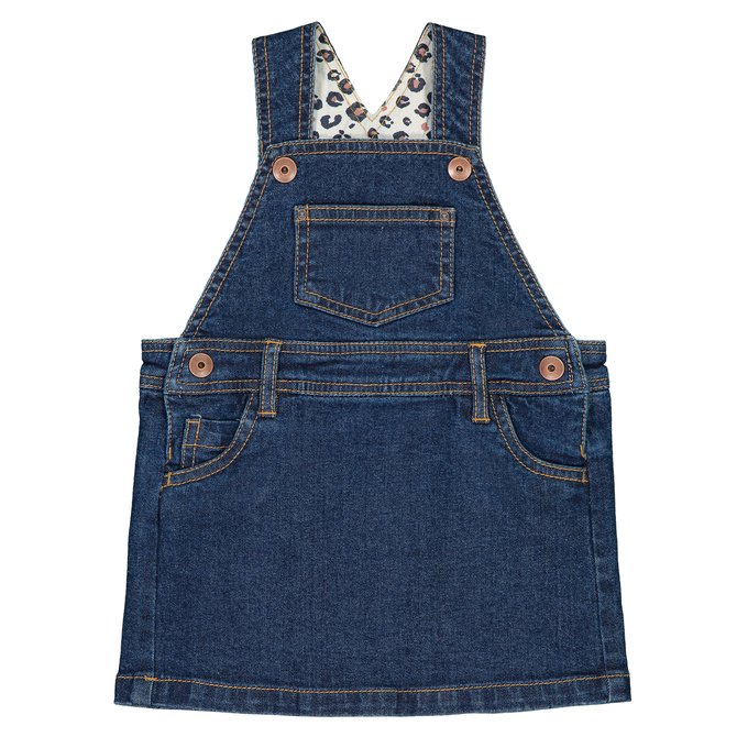 jean dungaree dress